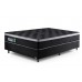 Conjunto Cama Box Gazin Casal de Molas Black Diamond - Casal